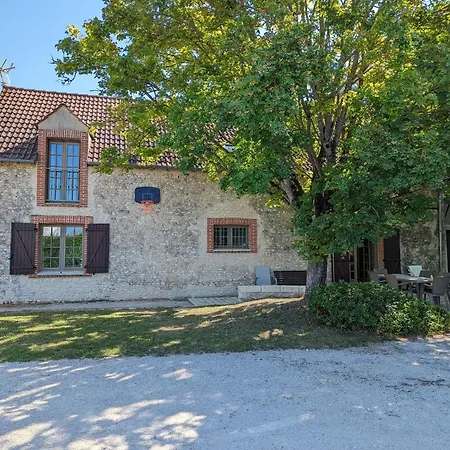 Maison De Campagne Renovee A 1H De Paris, Avec Jardin Clos, 4 Chambres Et Equipements Familiaux - Fr-1-590-164 Treilles-en-Gâtinais Exterior foto
